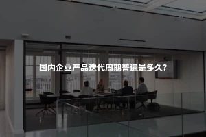 国内企业产品迭代周期普遍是多久？